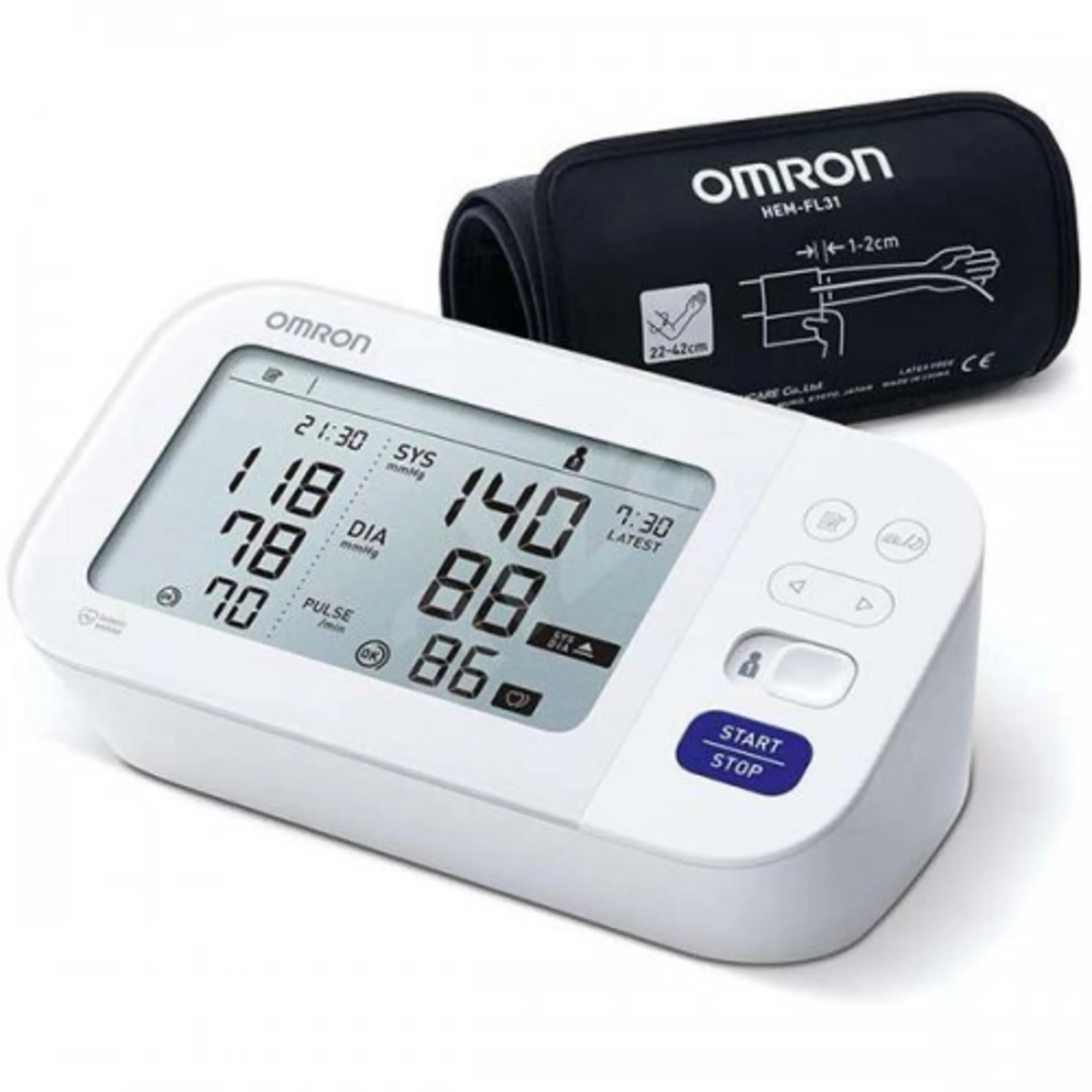 فشار سنج بازویی 2020 امرون مدل OMRON M6-COMFORT فشار سنج بازویی 2020 امرون مدل OMRON M6-COMFORT